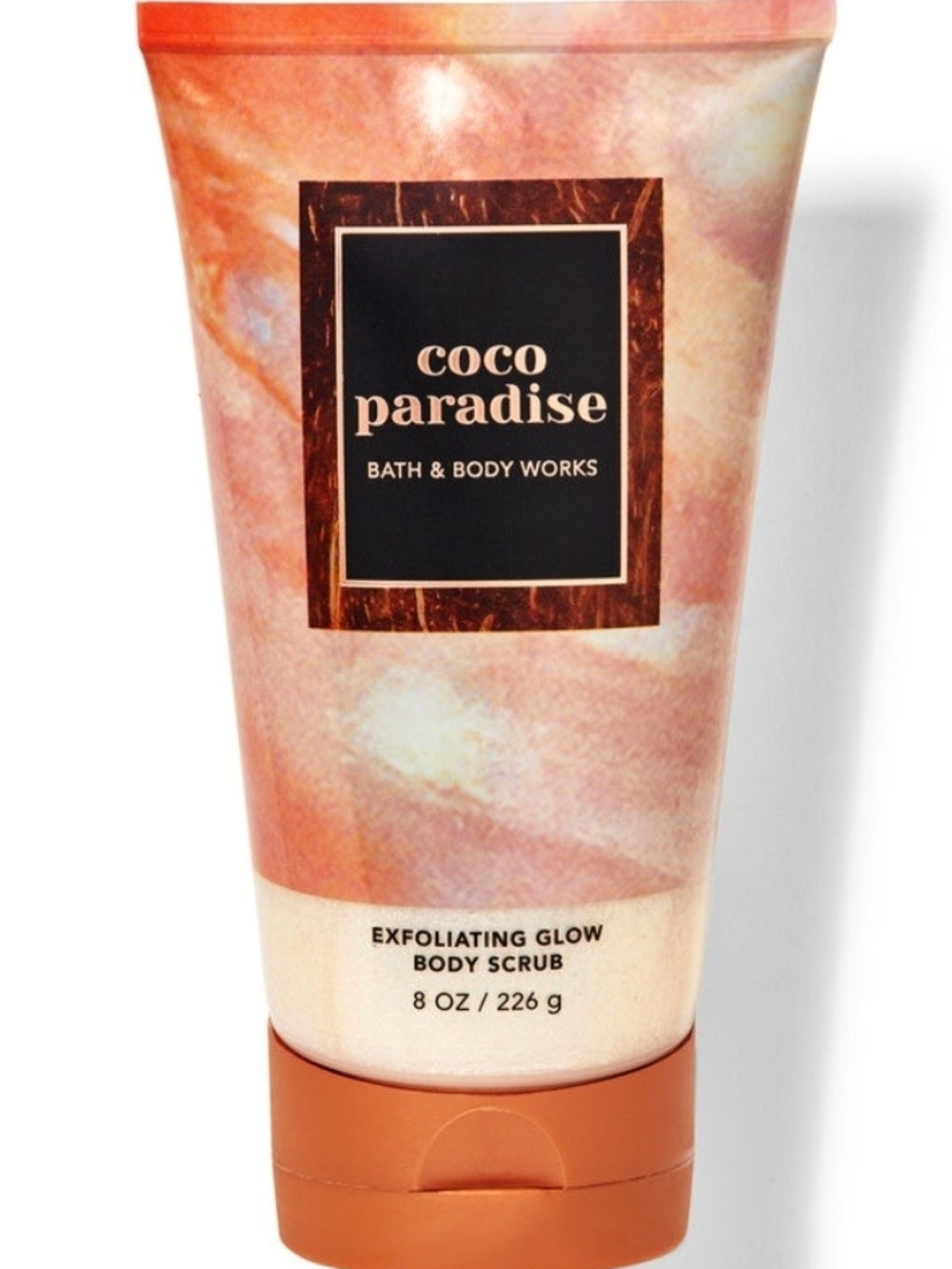 Bath & Body Works Peach Coral Coco Paradise Exfoliating Glow Body Scrub